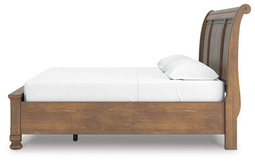 Feddinger King Storage Sleigh Bed