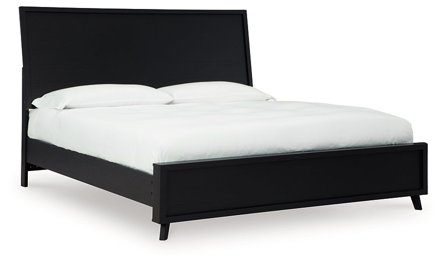 Danziar King Panel Bed, Dresser, Mirror, Chest and Nightstand
