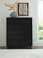 Danziar King Panel Bed, Dresser, Mirror, Chest and Nightstand