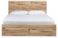 Hyanna King Panel Storage Bed, Dresser, Mirror, Chest and Nightstand