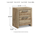 Hyanna King Panel Storage Bed, Dresser, Mirror, Chest and Nightstand