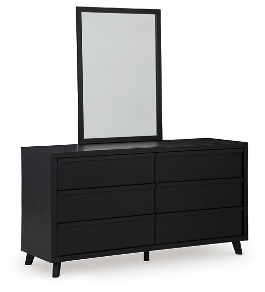 Danziar Queen Panel Bed, Dresser, Mirror, Chest and Nightstand