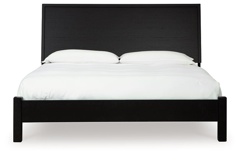 Danziar Queen Panel Bed, Dresser, Mirror, Chest and Nightstand