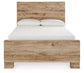 Hyanna Full Panel Bed with 2 Side Storage, Dresser, Mirror, Chest and Nightstand