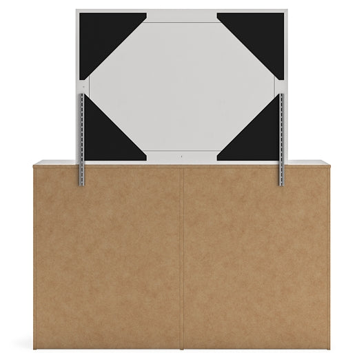 Cayboni Queen Panel Bed, Dresser, Mirror, Chest and Nightstand