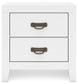 Binterglen King Panel Bed, Dresser, Mirror, Chest and Nightstand