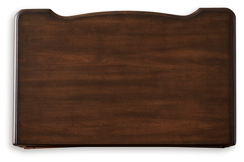 Lavinton Queen Poster Bed with Mirrored Dresser, Chest and Nightstand