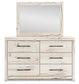 Lawroy Queen Panel Bed, Dresser and Mirror