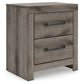 Graystorm Twin Panel Bed with Storage, Dresser, Mirror, Chest and Nightstand