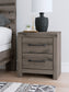 Graystorm Twin Panel Bed with Storage, Dresser, Mirror, Chest and Nightstand