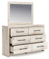 Lawroy King Panel Storage Bed, Dresser, Mirror, Chest and Nightstand