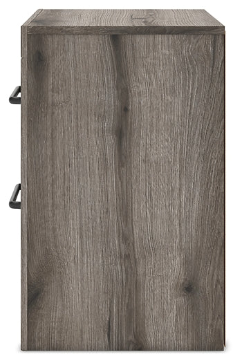 Graystorm Full Panel Bed, Dresser, Mirror and Nightstand