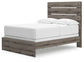 Graystorm Full Panel Bed, Dresser, Mirror, Chest and Nightstand