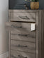 Graystorm Full Panel Bed, Dresser, Mirror, Chest and Nightstand