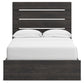 Hollivern Full Panel Storage Bed, Dresser, Mirror and Nightstand