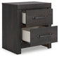 Hollivern Full Panel Bed with Storage, Dresser, Mirror, Chest and Nightstand