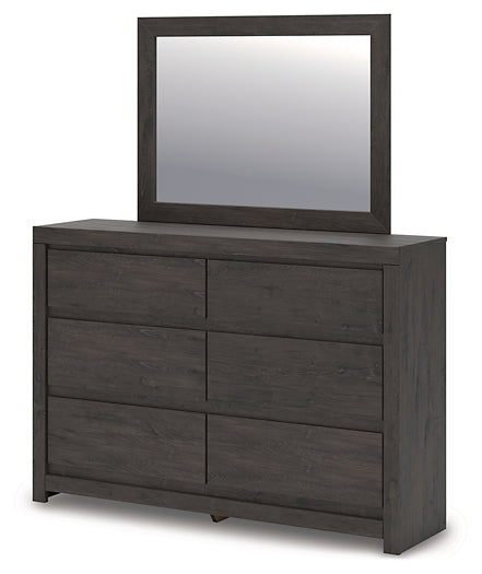 Fraluna Queen Panel Bed, Dresser, Mirror and Nightstand
