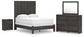 Fraluna Queen Panel Bed, Dresser, Mirror and Nightstand