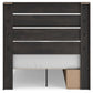 Hollivern Full Panel Storage Bed, Dresser, Mirror, Chest and Nightstand
