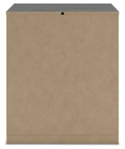 Fraluna King Panel Storage Bed, Dresser, Mirror and Nightstand