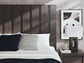 Fraluna King Panel Storage Bed, Dresser, Mirror and Nightstand