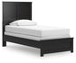 Maribel Twin Panel Bed, Dresser, Mirror and Nightstand