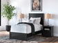 Maribel Twin Panel Bed, Dresser, Mirror and Nightstand