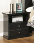Maribel King Panel Bed, Dresser, Mirror, Chest and Nightstand