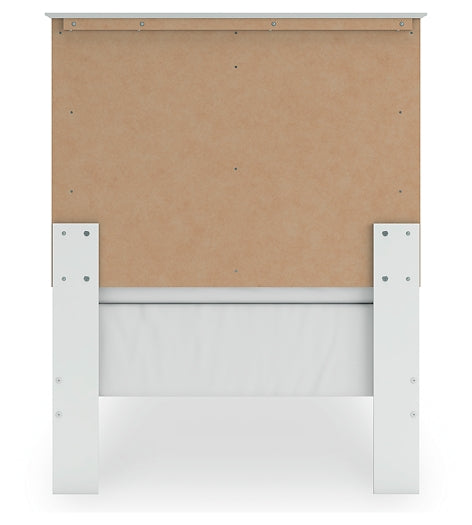 Bostwick Shoals Twin Panel Bed, Dresser and Mirror