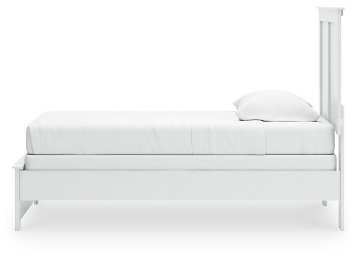 Bostwick Shoals Twin Panel Bed, Dresser, Mirror and Nightstand