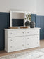 Bostwick Shoals Queen Panel Bed, Dresser, Mirror and Nightstand