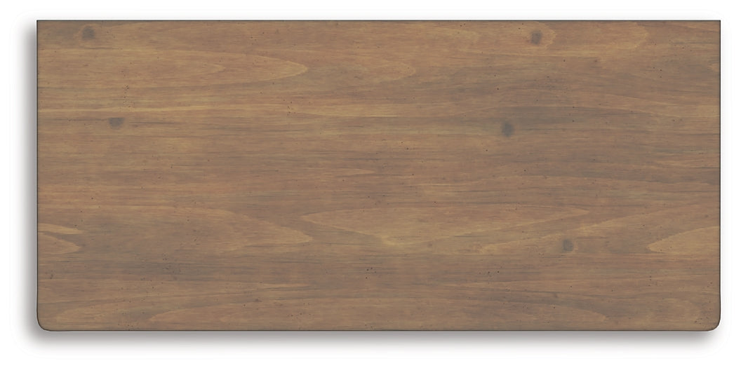 Feddinger King Panel Bed with Mirrored Dresser, Chest and Nightstand