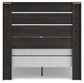 Hollivern Full Panel Bed, Dresser, Mirror and Nightstand