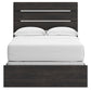 Hollivern Full Panel Bed, Dresser, Mirror and Nightstand