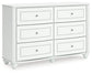 Kozlani Six Drawer Dresser
