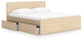 Onita Queen Panel Platform Bed with 2 Side Storage