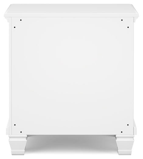 Fortman Full Panel Storage Bed, Dresser, Mirror and Nightstand