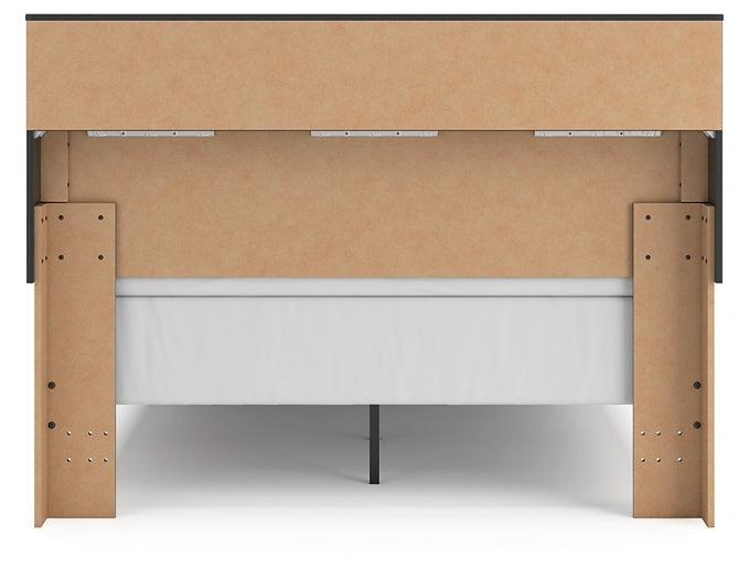 Broachmyn Queen Bookcase Panel Bed