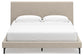 Cielden King Upholstered Bed with Roll Slats, Dresser, Mirror and Nightstand