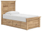 Makidern Twin Panel Storage Bed
