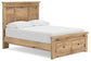 Makidern Full Panel Storage Bed