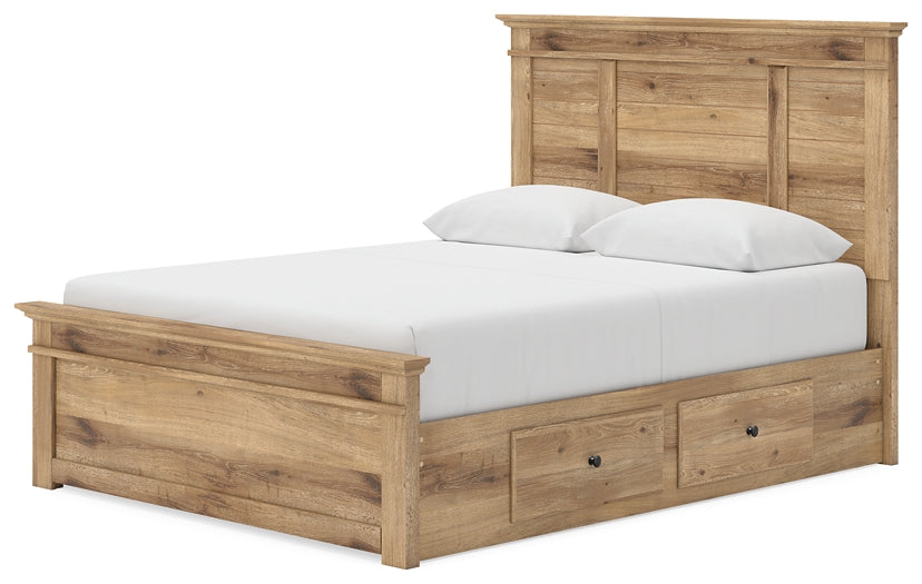 Makidern Queen Panel Storage Bed