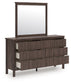 Pamytta Queen Panel Platform Bed, Dresser, Mirror, Chest and Nightstand