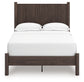 Pamytta Full Panel Platform Bed, Dresser and Mirror