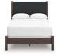 Pamytta Full Upholstered Panel Bed, Dresser, Mirror, Chest and Nightstand