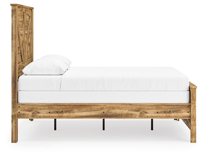 Maystonna Queen Crossbuck Panel Bed