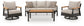 Carmel Highlands Sofa/Chairs/Table Set (4/CN)