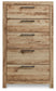 Hyanna Full Panel Headboard, Dresser, Mirror, Chest and Nightstand