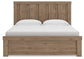Garistyn King Panel Bed. Dresser, Mirror and Nightstand