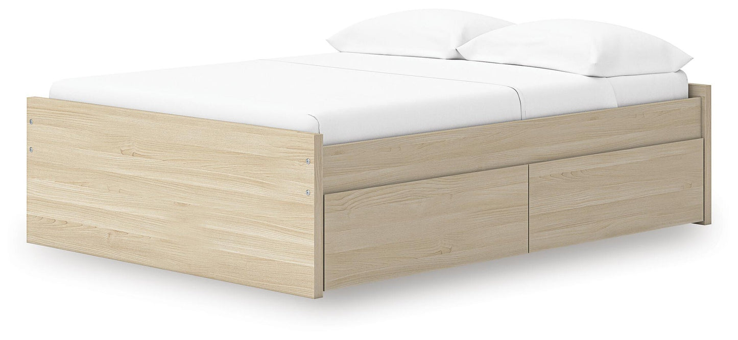 Onita Full Platform Bed with 2 Side Storage